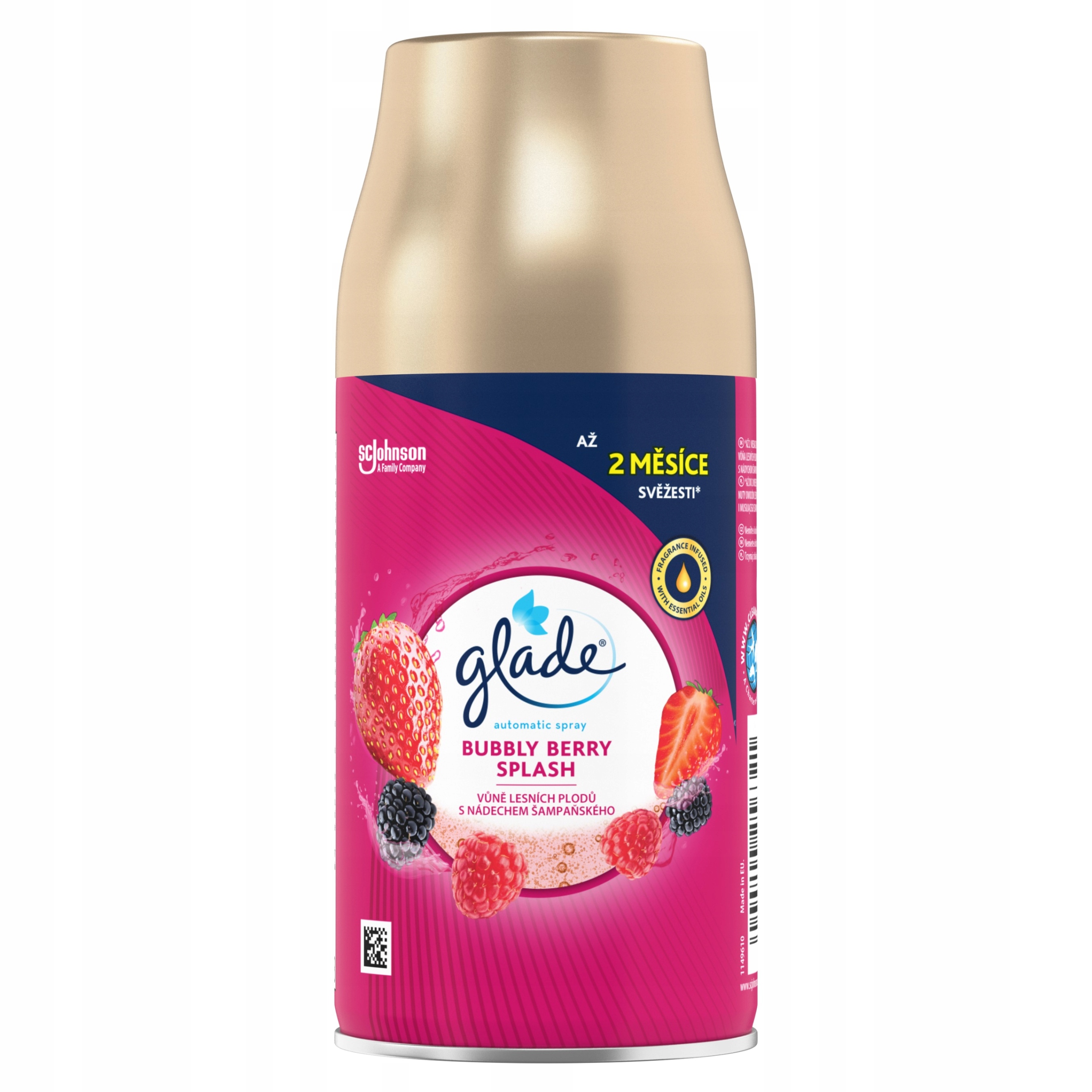 

Glade Odświeżacz Truskawka Szampan 269 ml zapas