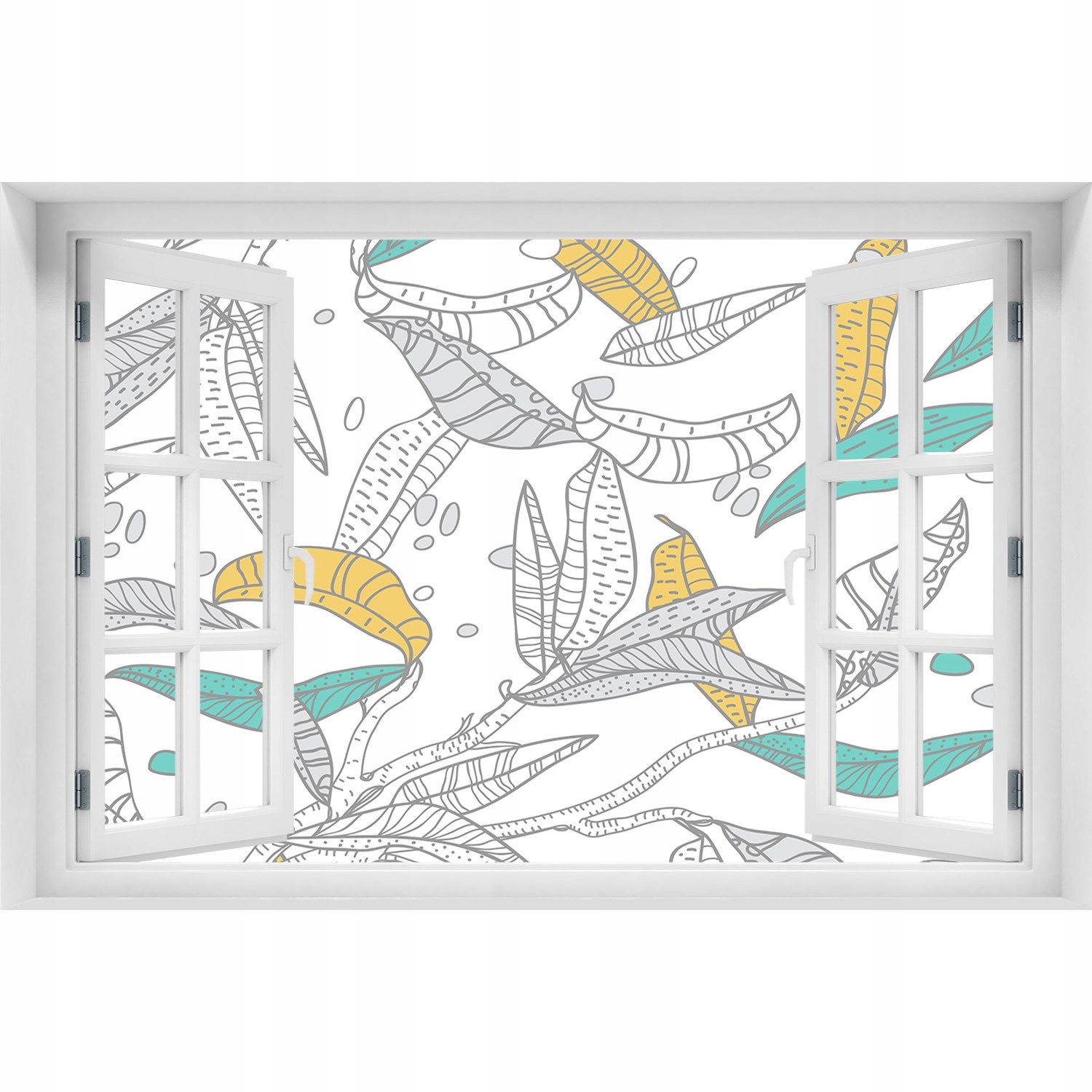 

Fotoobraz Naklejka ścienna Kolorowe liście 120x80