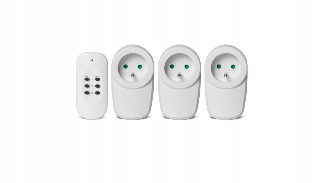 Elektrická Zásuvka na dálkové ovládání Dpm bílá