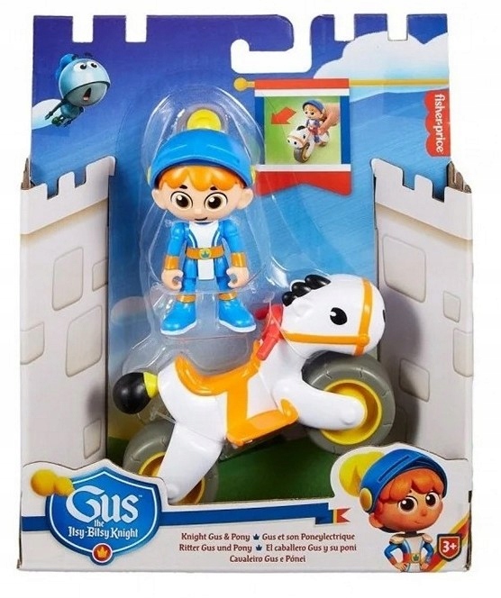 

Mattel Gus Mały Wielki Rycerz Gus i Pony 7,5 cm