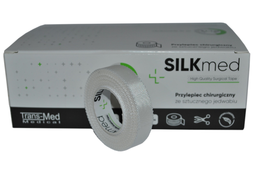 

Plaster Jedwabny Silkmed 1,25cm x 9,1m 1SZT