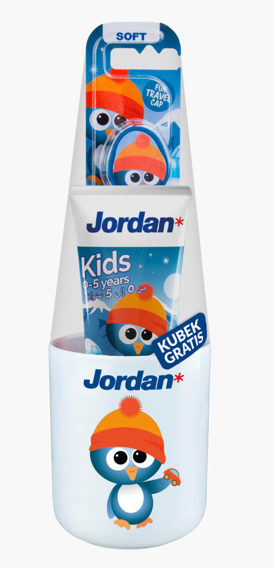 

Jordan zestaw Kids szczoteczka + kubek gratis