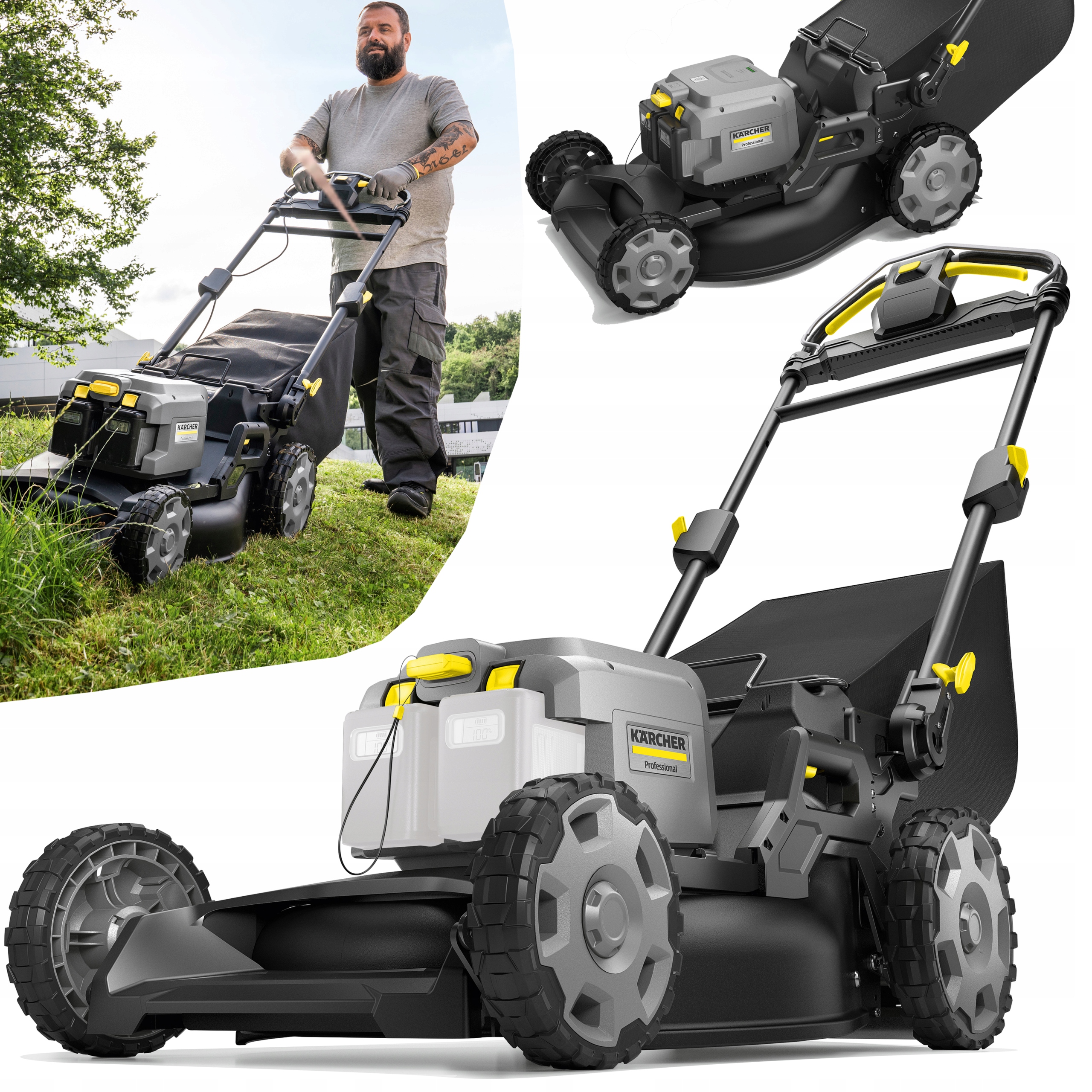 

Kosiarka Akumulatorowa Karcher LM 530/36 Bp Stal