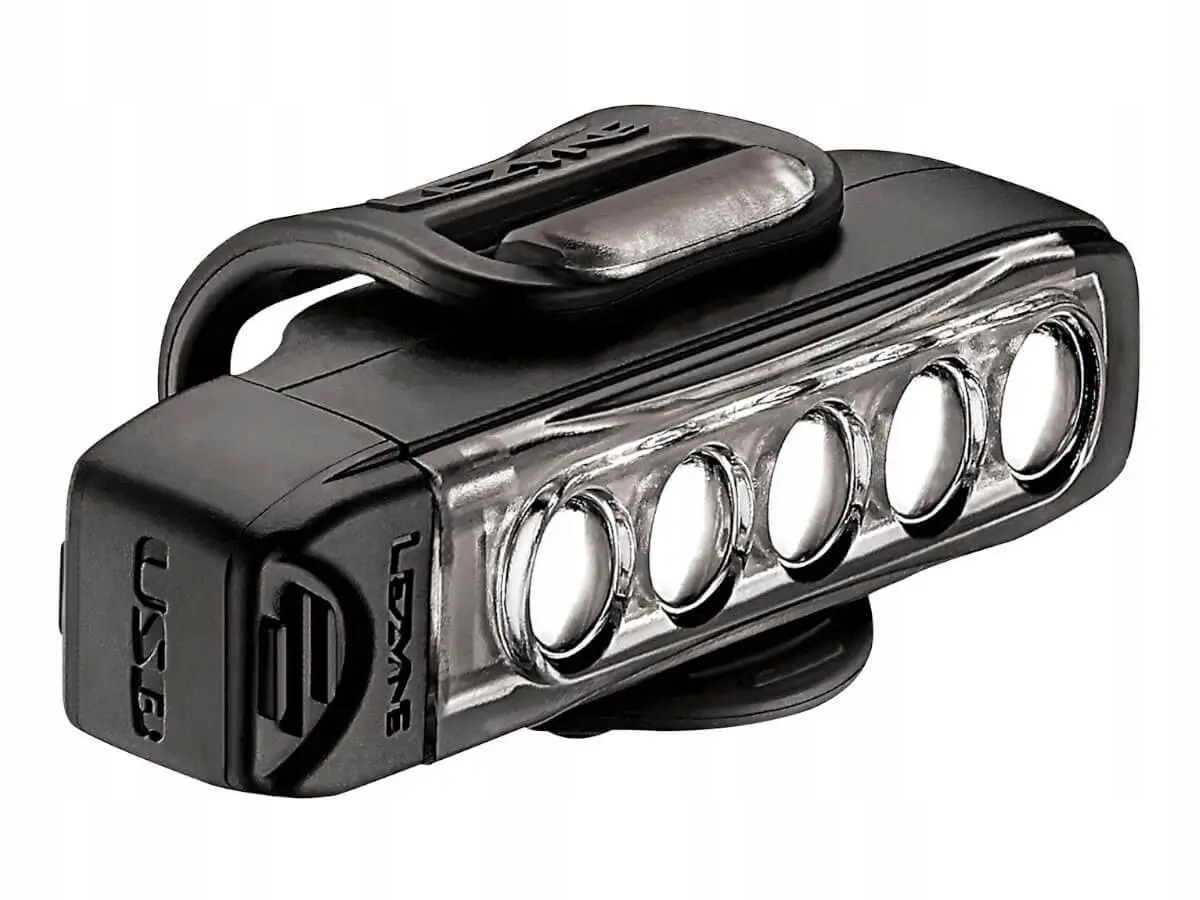 Lampka rowerowa Lezyne Strip Drive Frontczarny 400 lm Akumulator