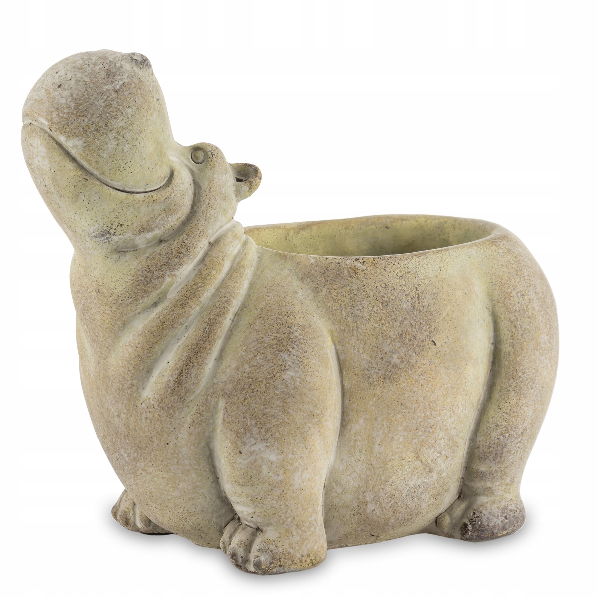 osłonka doniczka hipopotam betonowa na kwiaty Kod producenta 152601