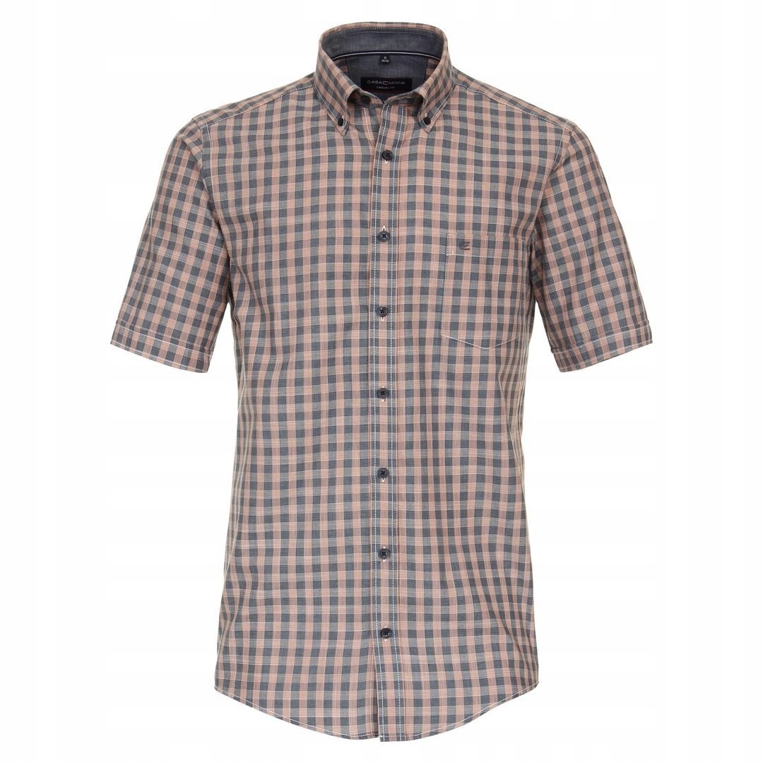 Casa Moda Velká Košile Velké Velikosti S Kostkovaným Vzorem 5XL