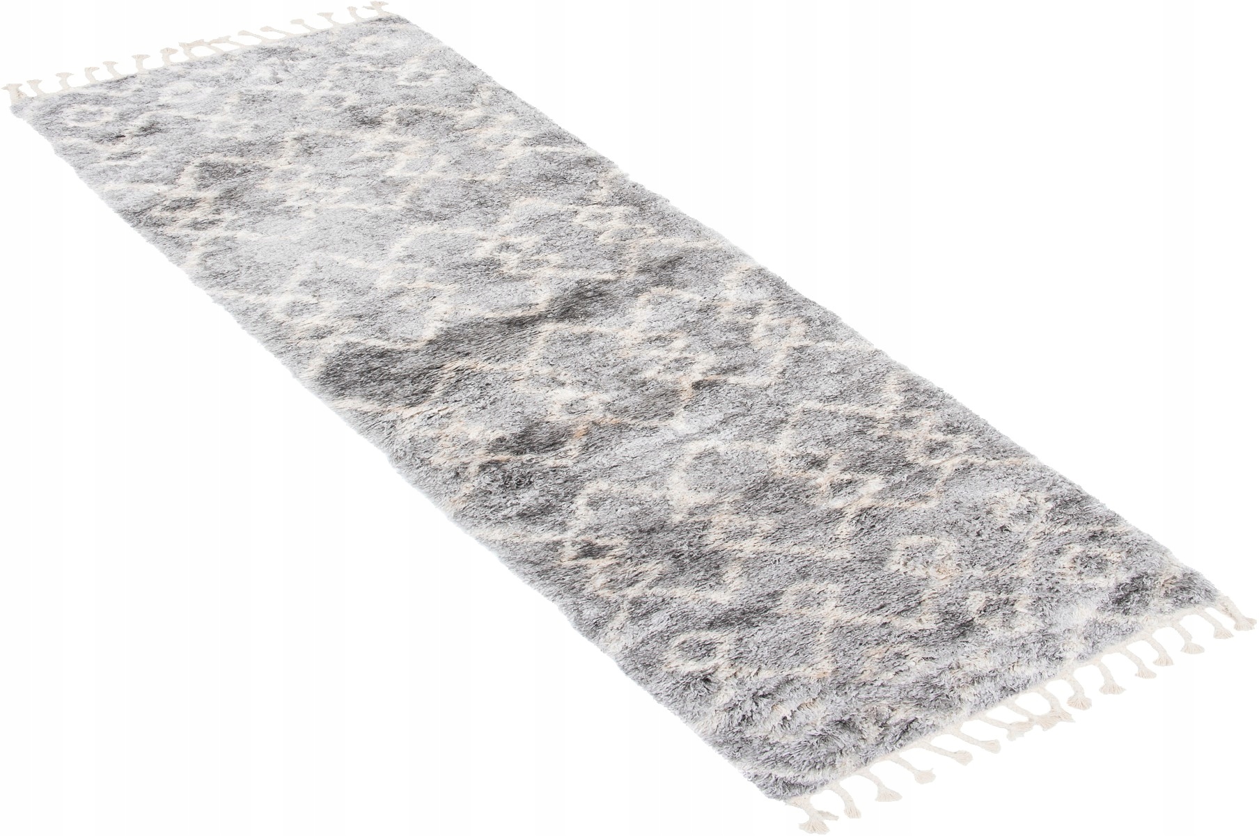 Koberec Behúň Shaggy Aztec 70x300 Strapce Boho w29