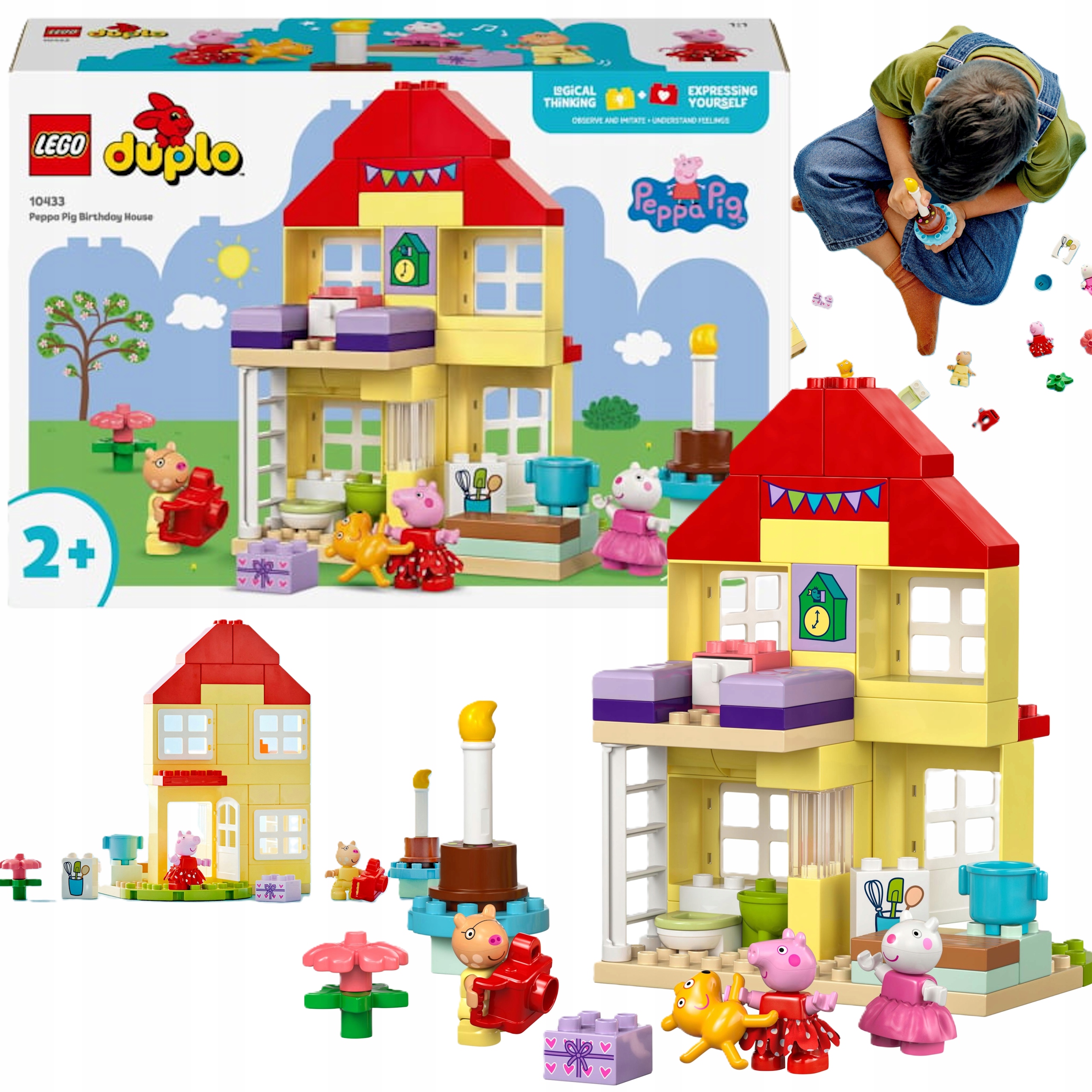 Klocki Lego 10433 Duplo Urodzinowy Domek Peppy Zestaw Do Budowania