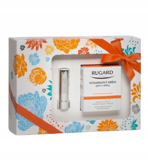 Rugard Vitaminový krém Balzám na rty 1 sada