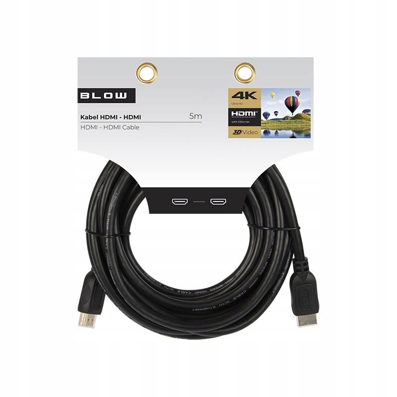 

Przewód Kabel Hdmi Hdmi 5m 4K