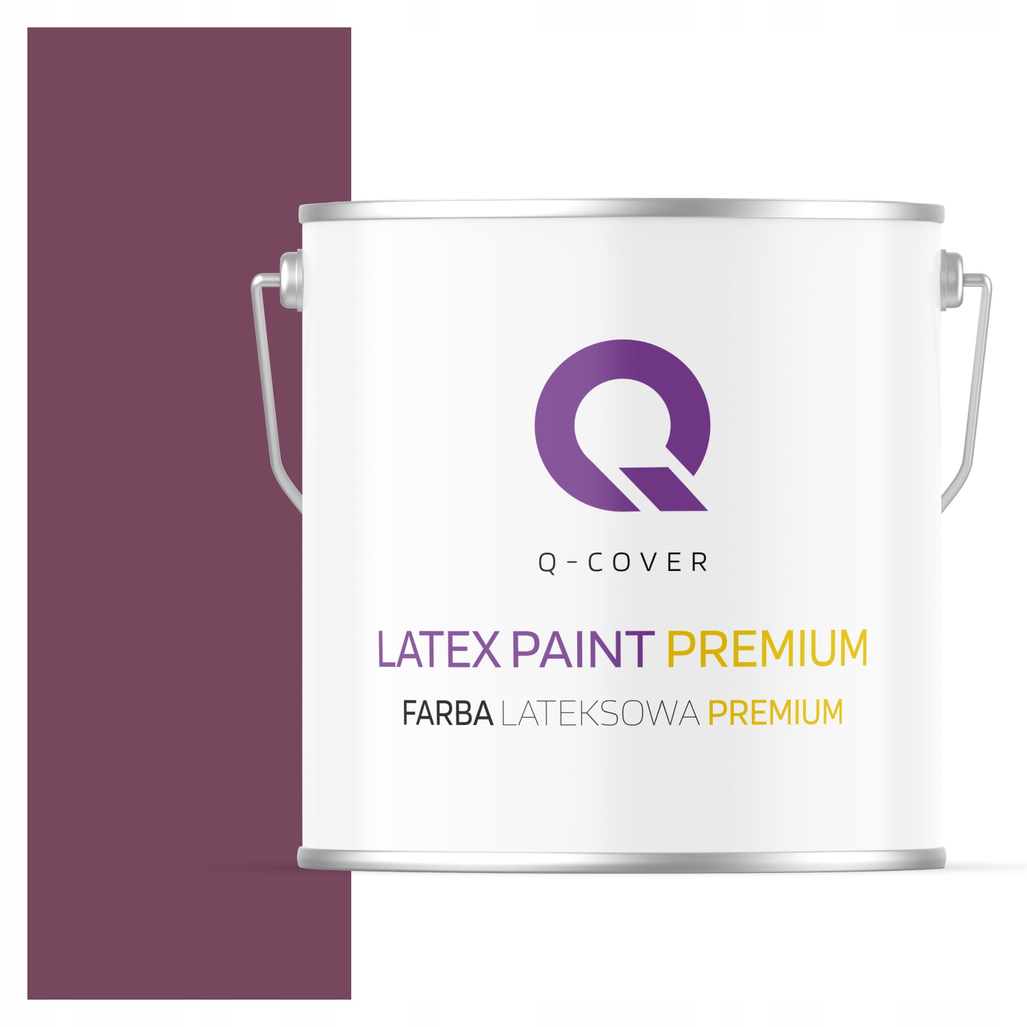 Umývateľná Farba Odolná Voči Škvrnám Na Stenu Farba Bordová H2809 Mat 5 L Výrobca