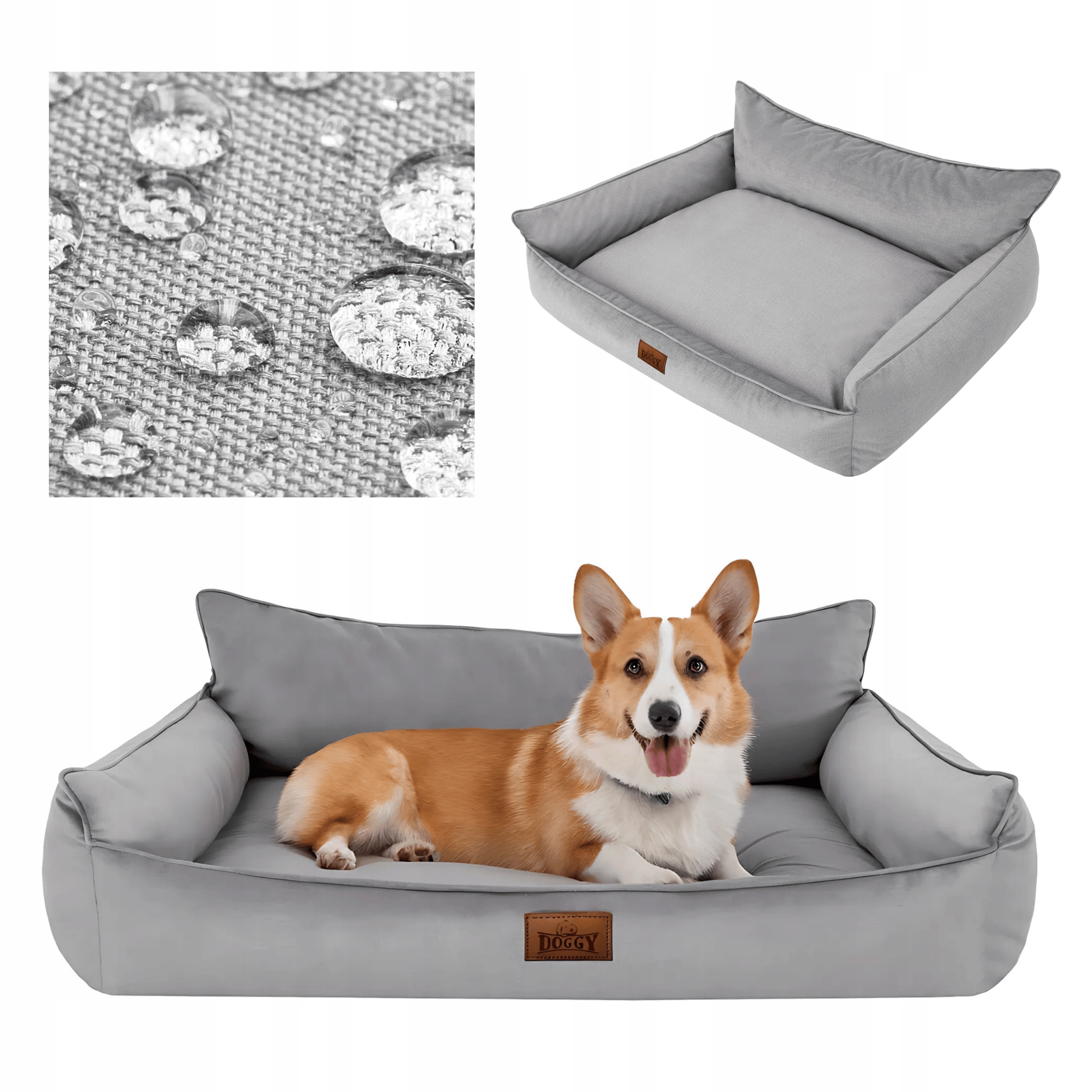 Legowisko dla psa kojec posłanie dla psa wodoodporne L 64x49 cm