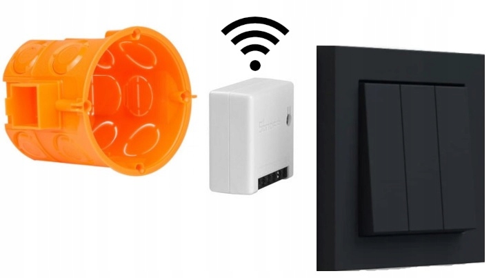 Sonoff Mini R2 przełącznik WIFI dopuszkowy SUPLA przekaźnik 10A Marka Sonoff