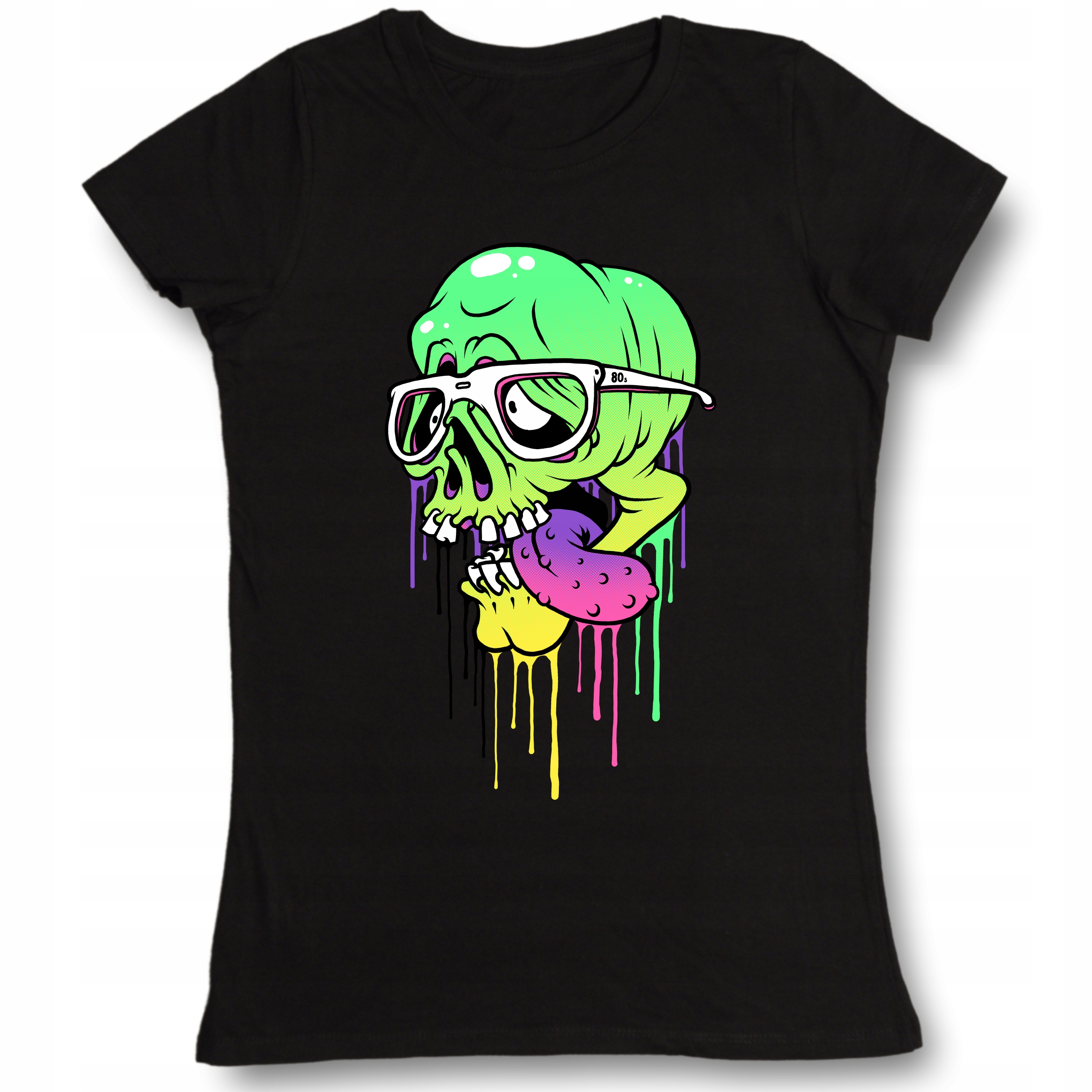 

Koszulka damska Streetwear Graffiti Czaszka M