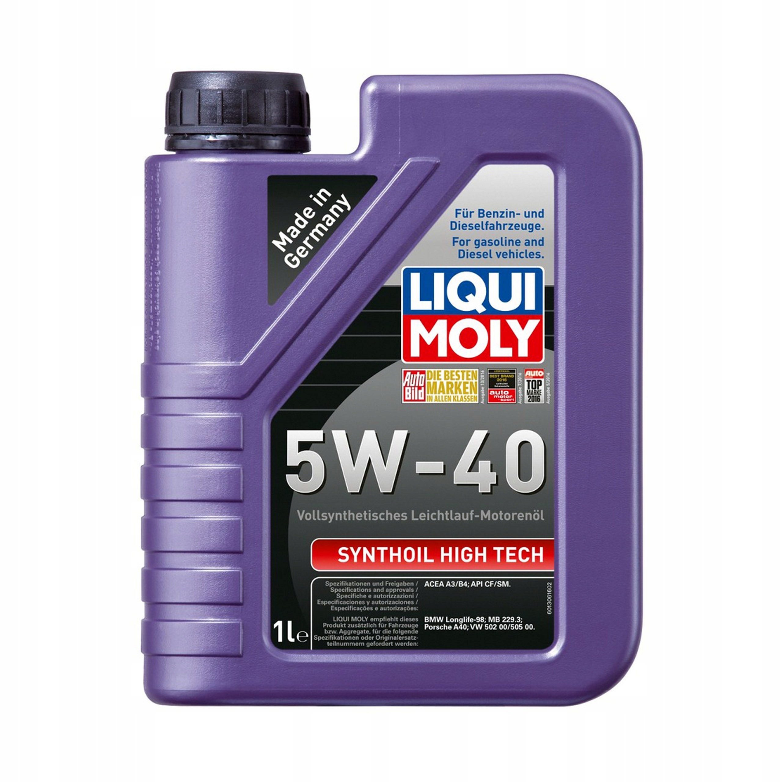 

Liqui Moly Synthoil High Tech 5W-40 1L 1855