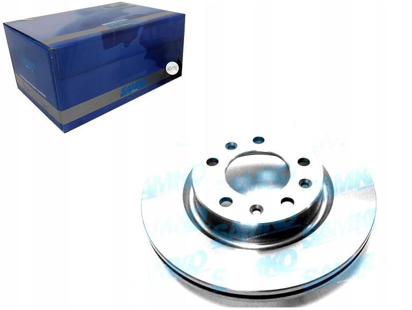 TARCZE HAMULCOWE 2SZT. P308 9 13- WENTYLOWANE PRZÓD 266MM SAMKO