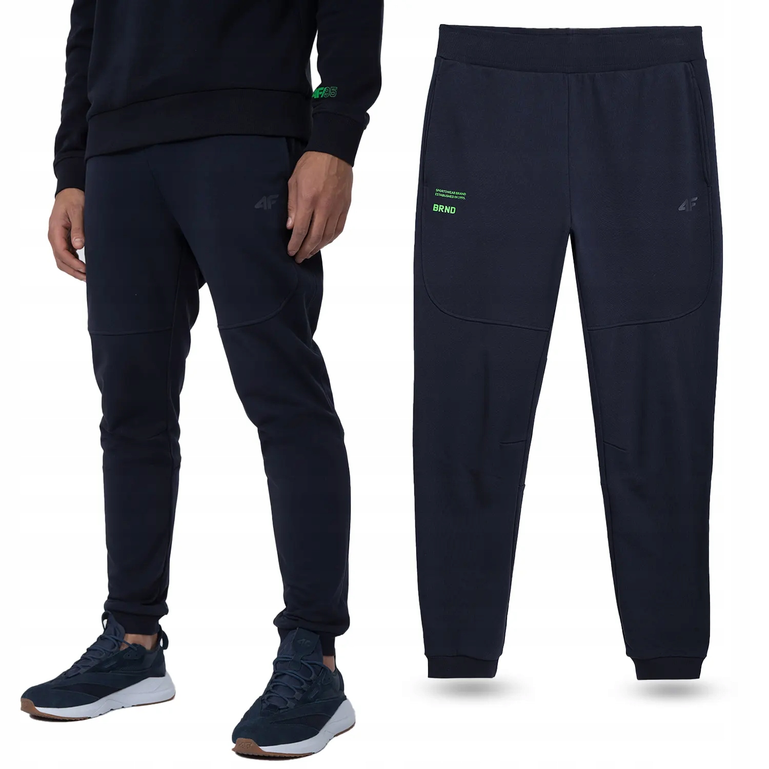 

Spodnie Dresowe Męskie 4F Bawełniane SS23M143