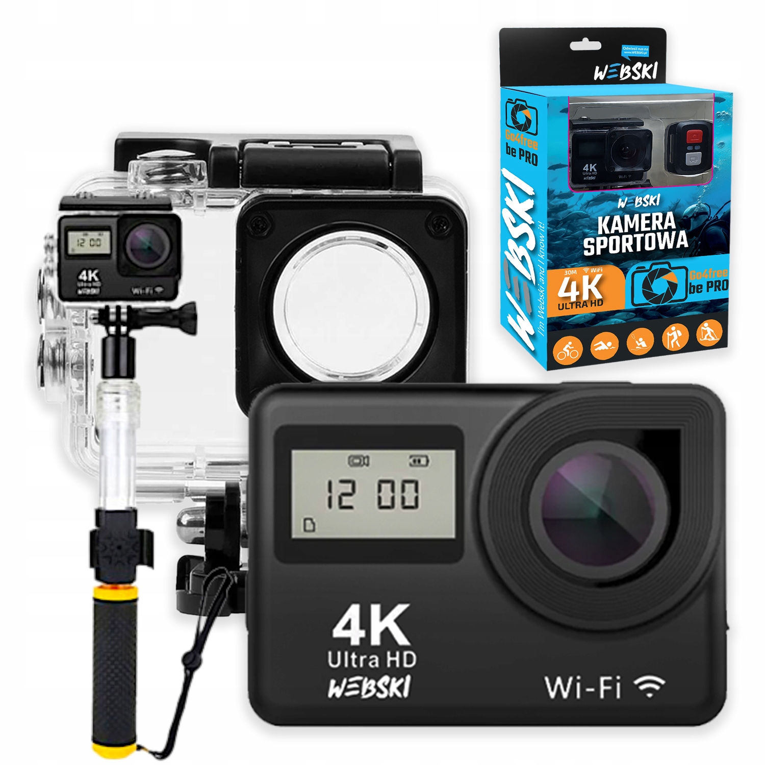 Sportovní kamera 4K Uhd na kolo pro motocykly příslušenství Pilot Kijek Držák