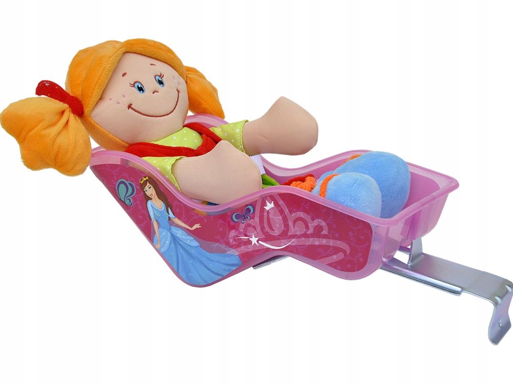 КРЕСЛО велосипедное для КУКЛЫ - ПРИНЦЕССЫ Розовый