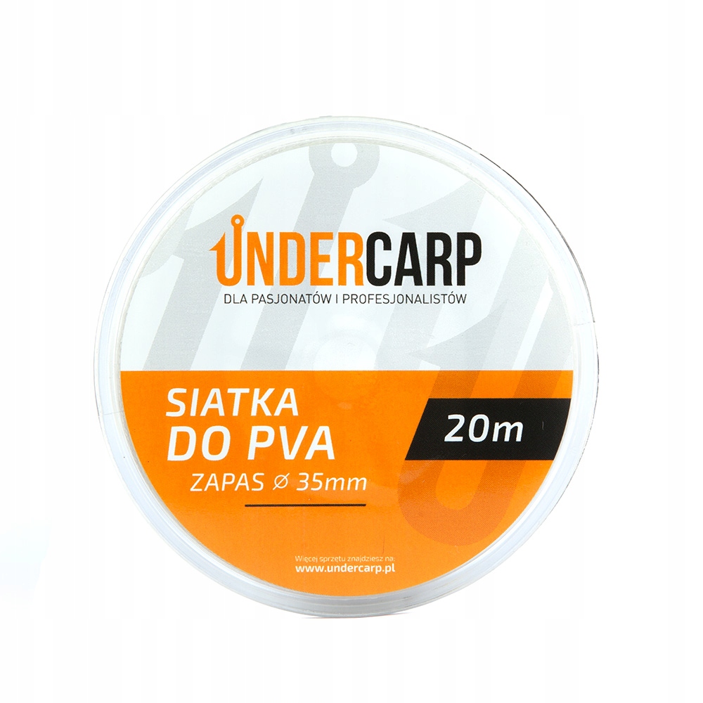 UNDERCARP SIATKA PVA ZAPAS 35mm 20m DO NĘCENIA Marka Undercarp