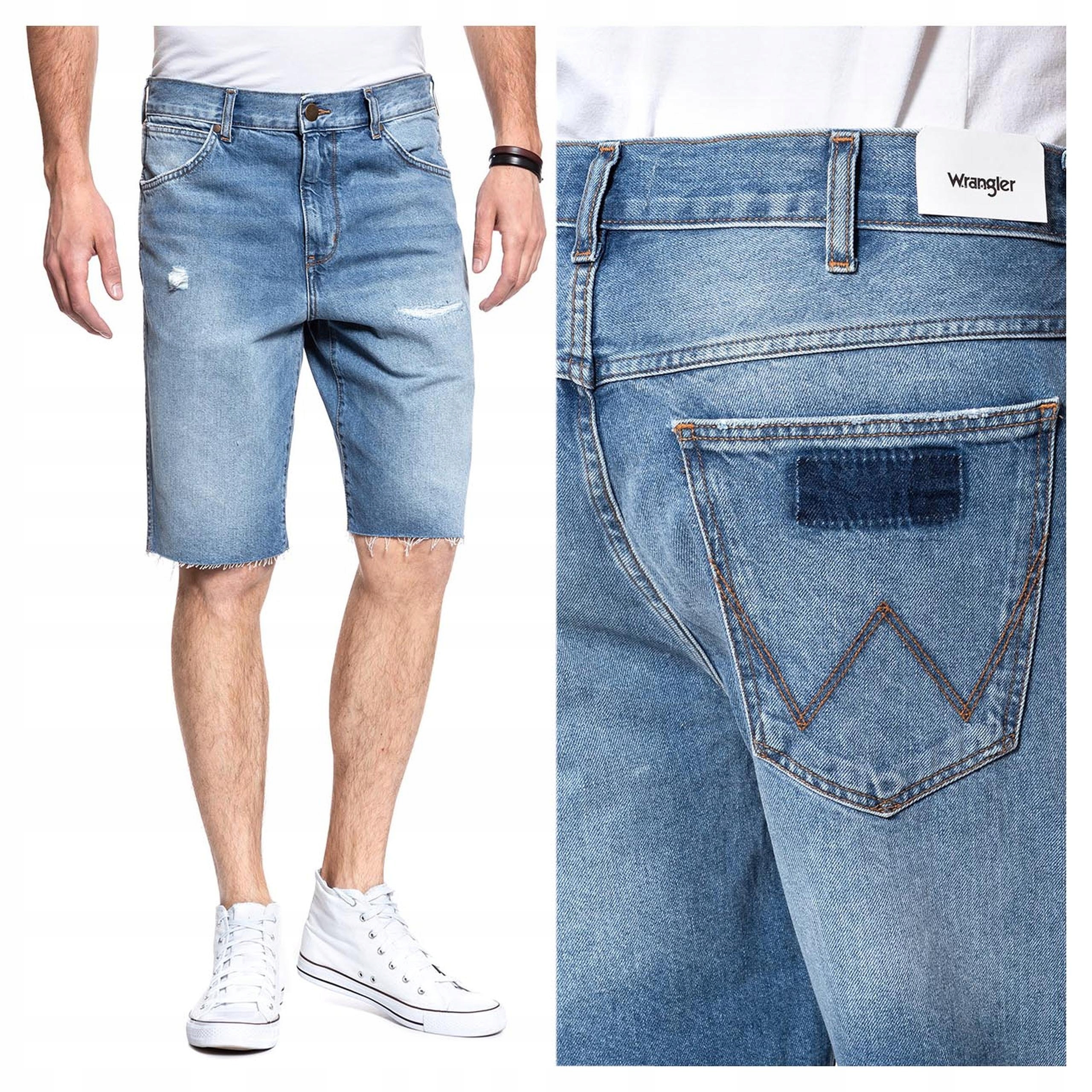 Pánské džínové šortky Wrangler Denim Short W30