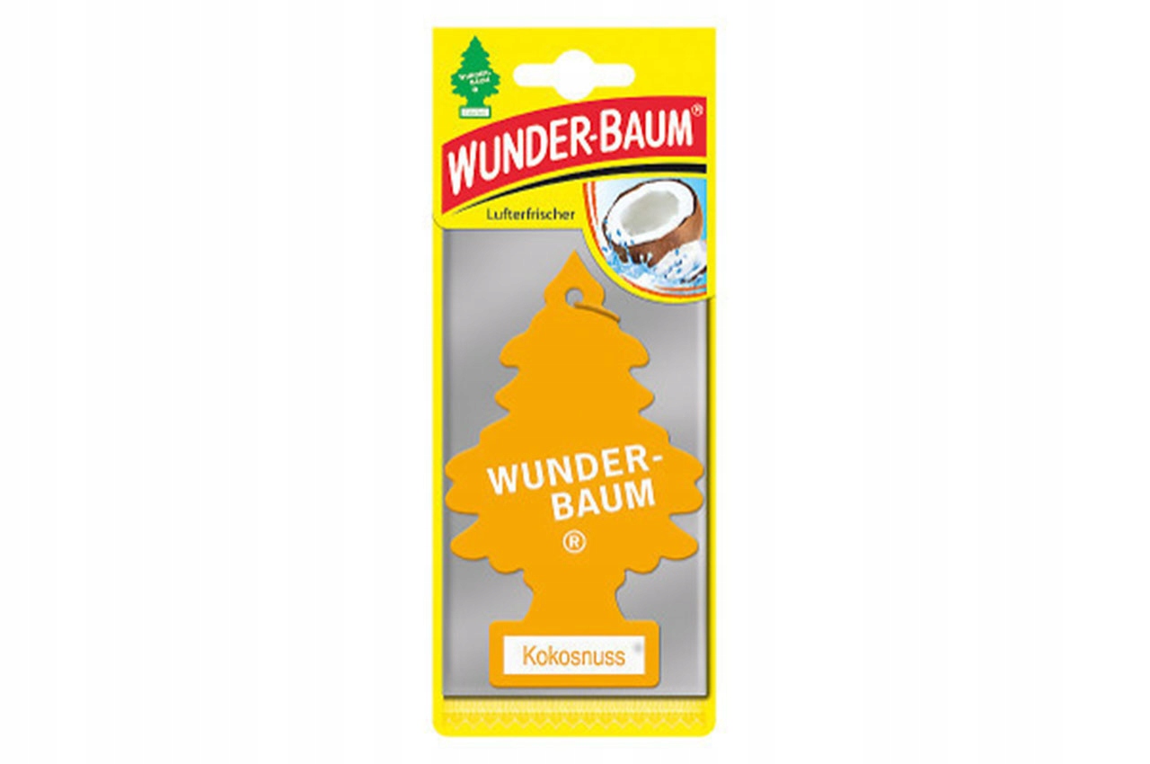 

Odświeżacz Wunder Baum Kokos