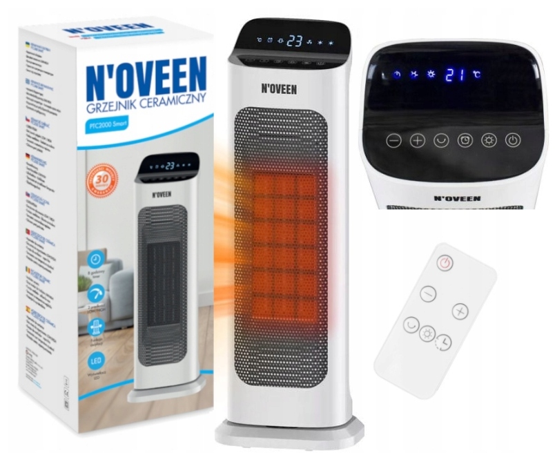 Termoventilátor Elektrický Ohřívač Farelka 2000 W