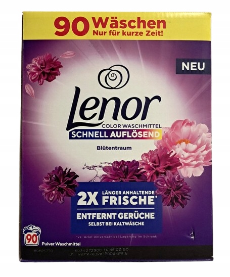 Lenor Amethyst Blütentraum kolor proszek do prania 4,95 kg /90 prań