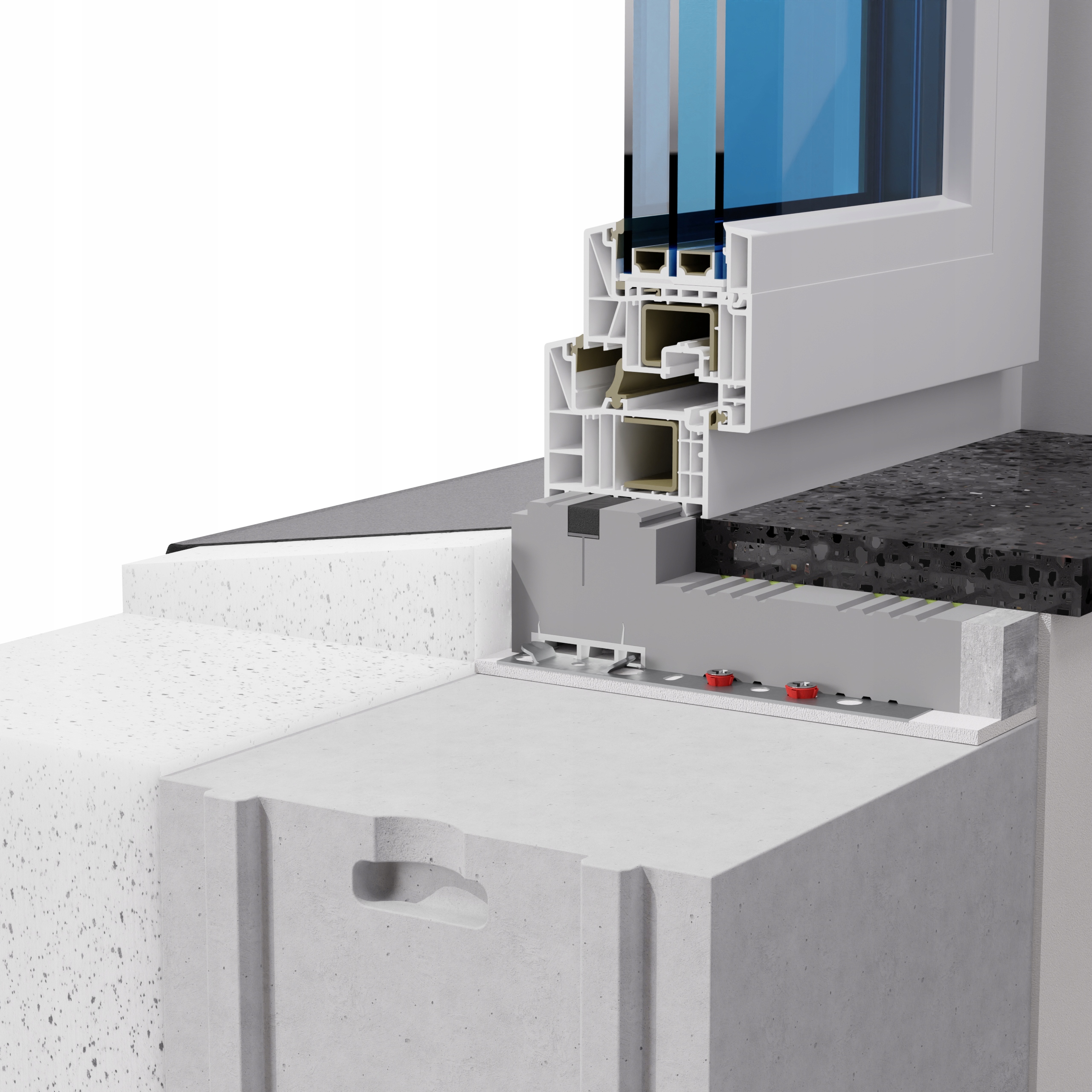 Teplý vnitřní parapet Xps Termo Decco Thermico