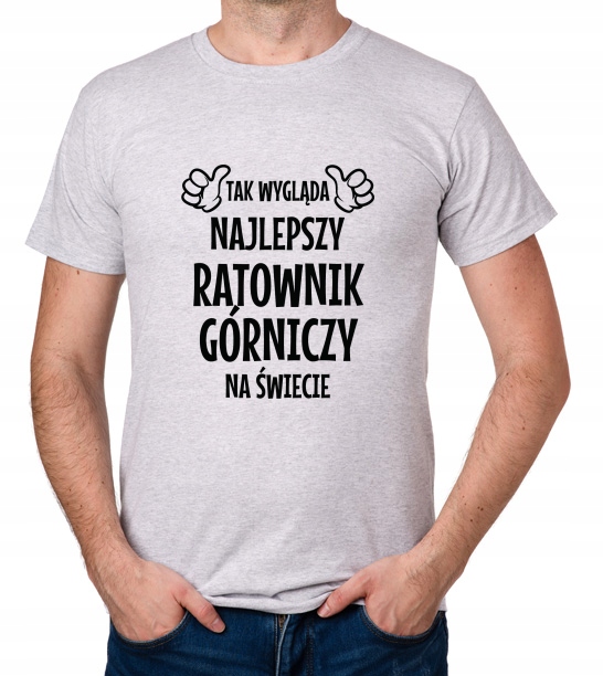 

koszulka Najlepszy Ratownik Górniczy prezent