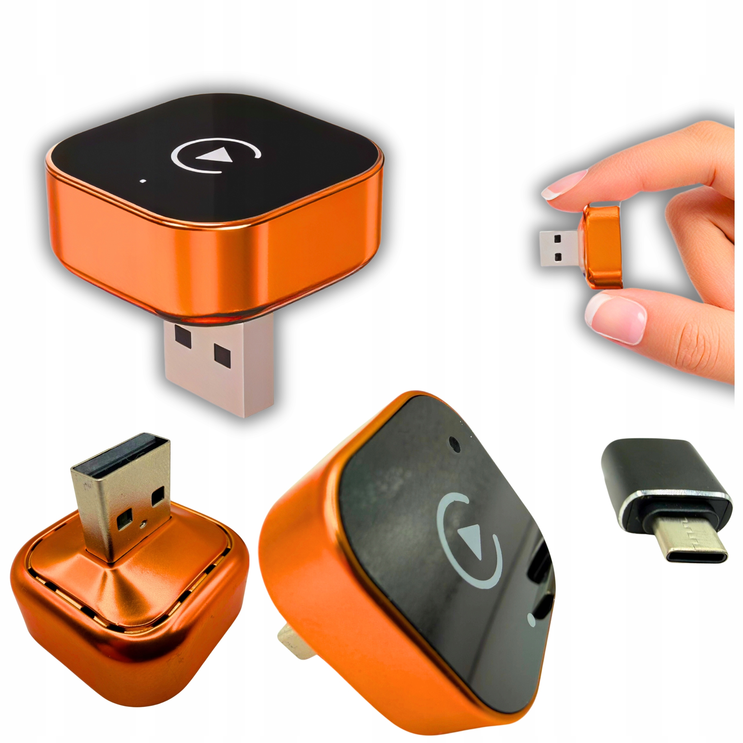 Car Play Adapter Samochodowy Bezprzewodowy Moduł Wifi Bluetooth Ios Android