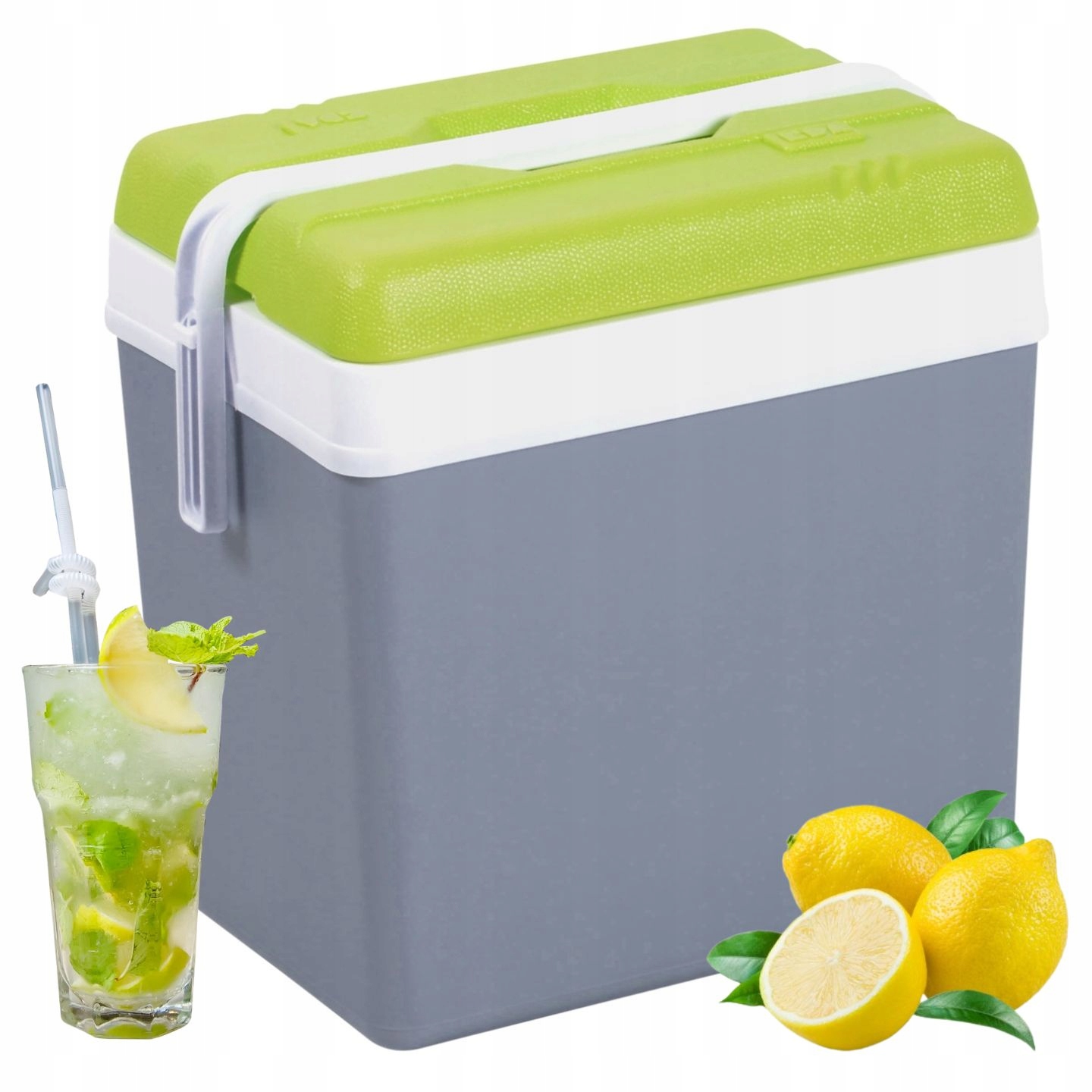 LODÓWKA TUSTYSTYCZNA ATLANTIC PASYWNA NA WKŁADY PRZENOŚNA Z UCHWYTEM 24L