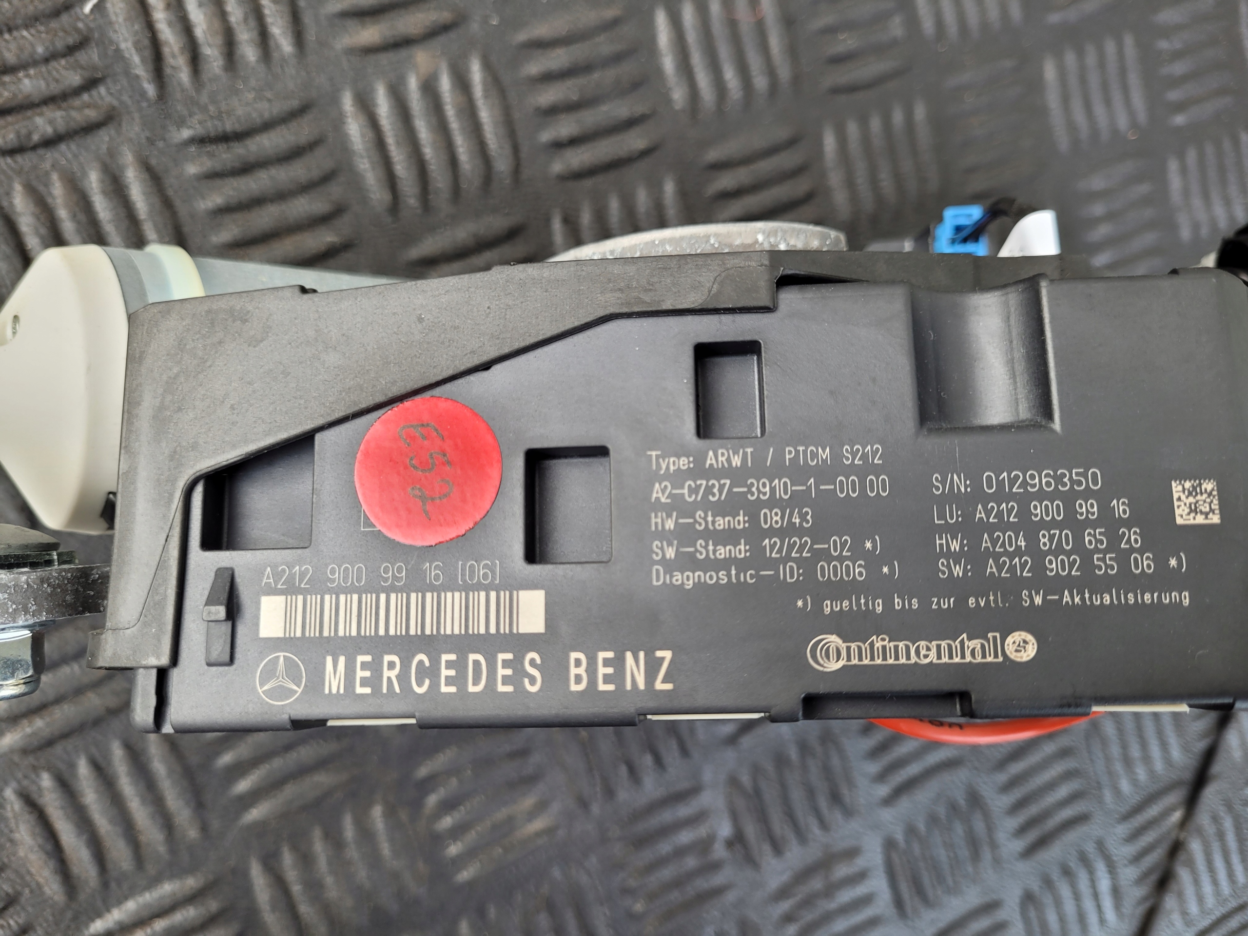 Gestänge heckklappe Dämpfer MERCEDES E W212 LIFT