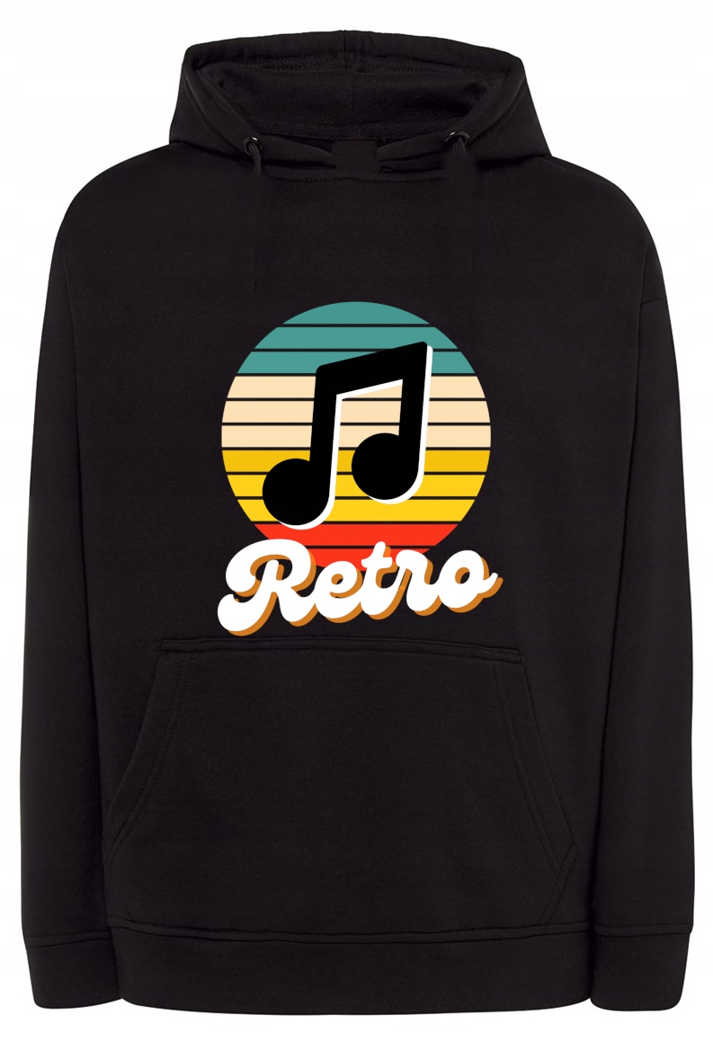 Pánská mikina s potiskem Nutka Retro r.XL