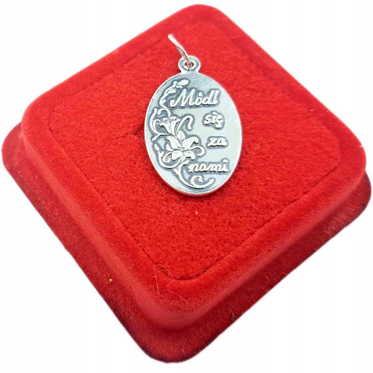 MEDALIK JAN PAWEŁ II - SREBRO - ZAWIESZKA PAPIEŻ Kod producenta AwaM291