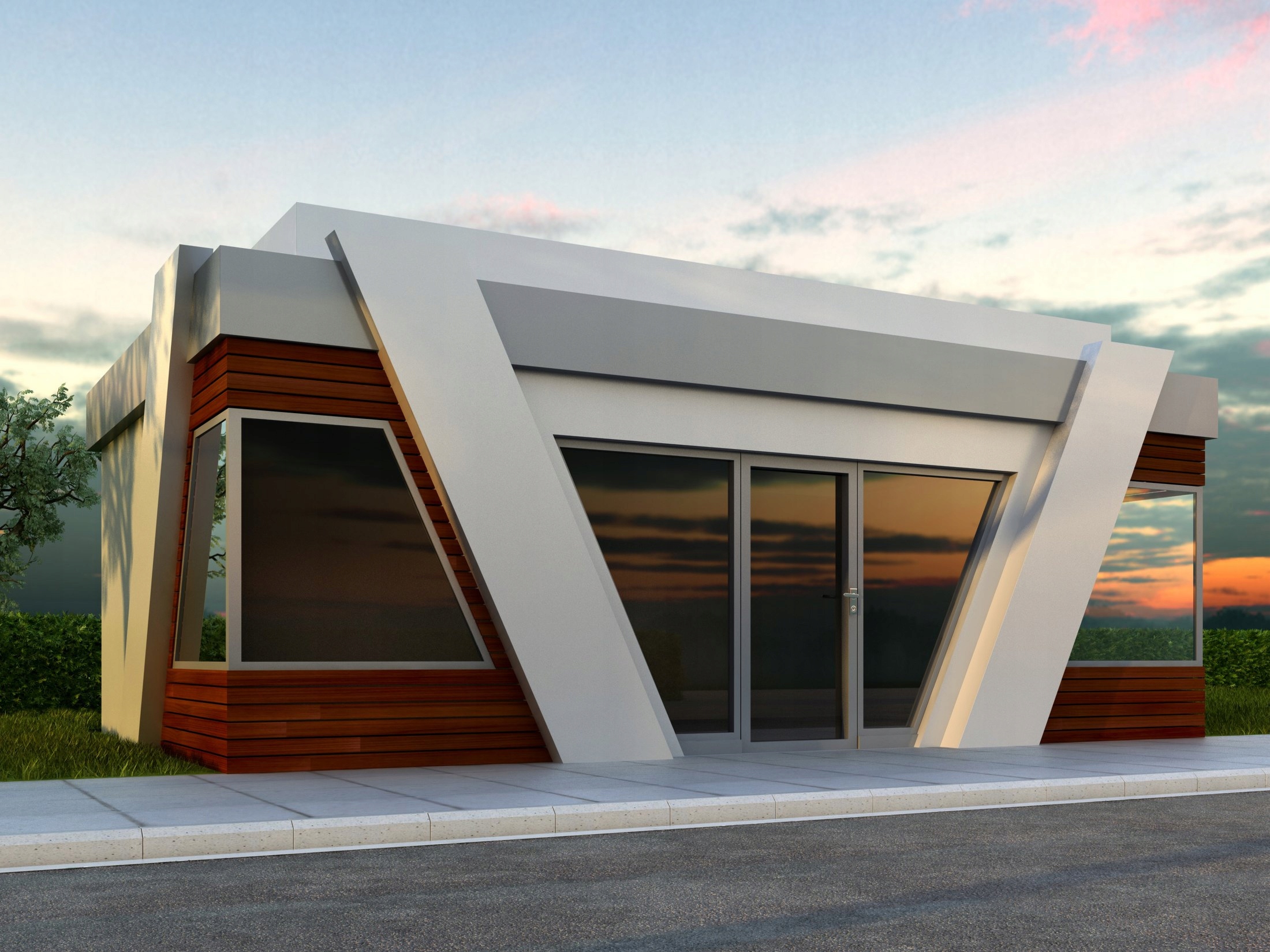 SZYM-BUD Pawilony kontenery z płyty obornickiej Marka inny