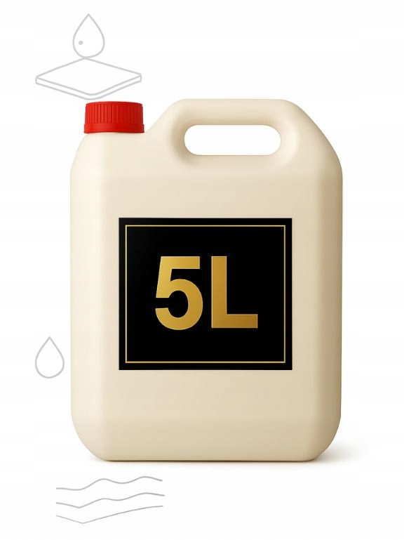 Żywica Bezbarwna Hydroizolacyjna Resin Decals Uv Ochrona Taras Kostka 5L