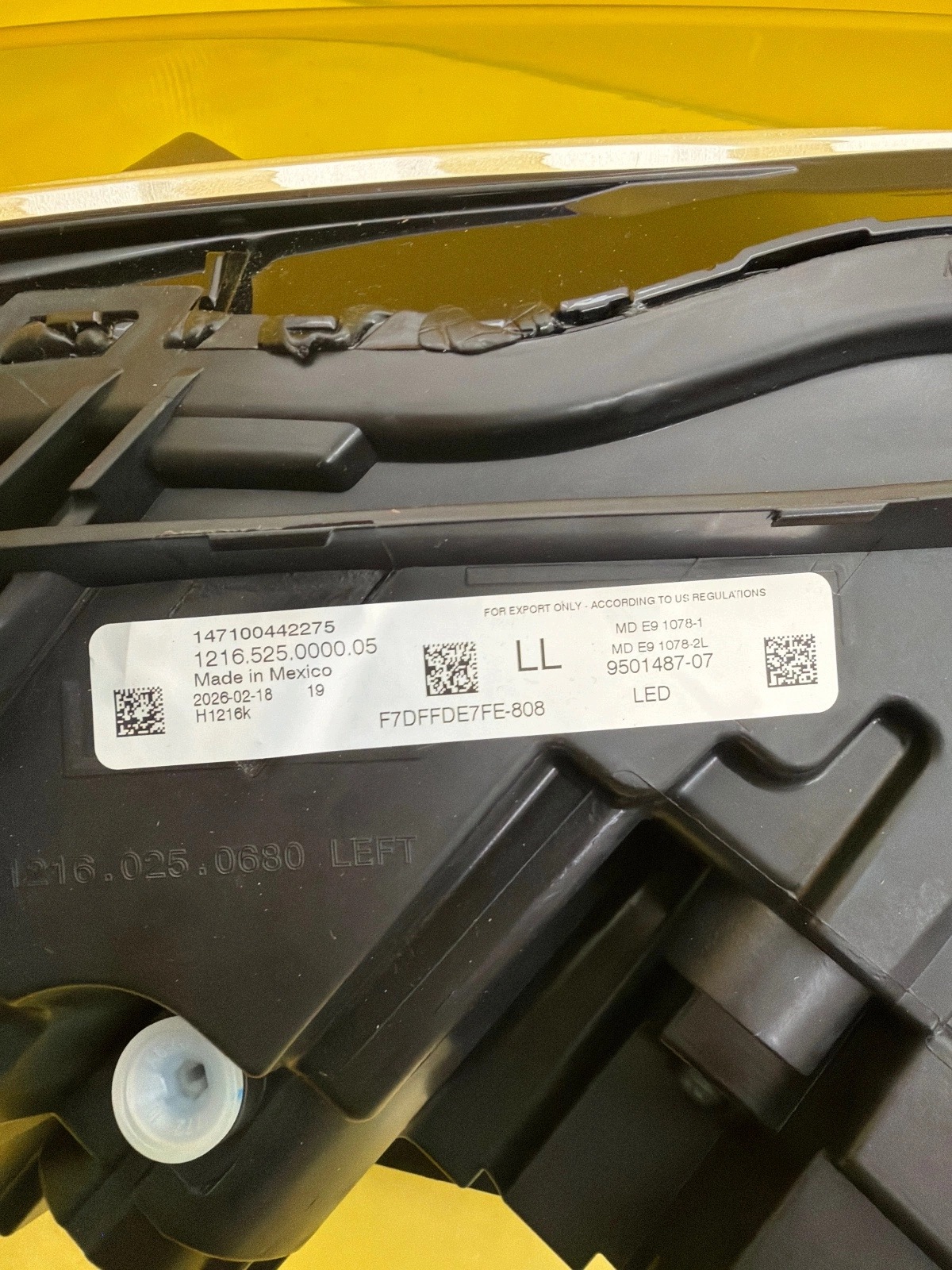 licht links BMW M2 G87 Full Led Adaptive 2024- 9501487-07