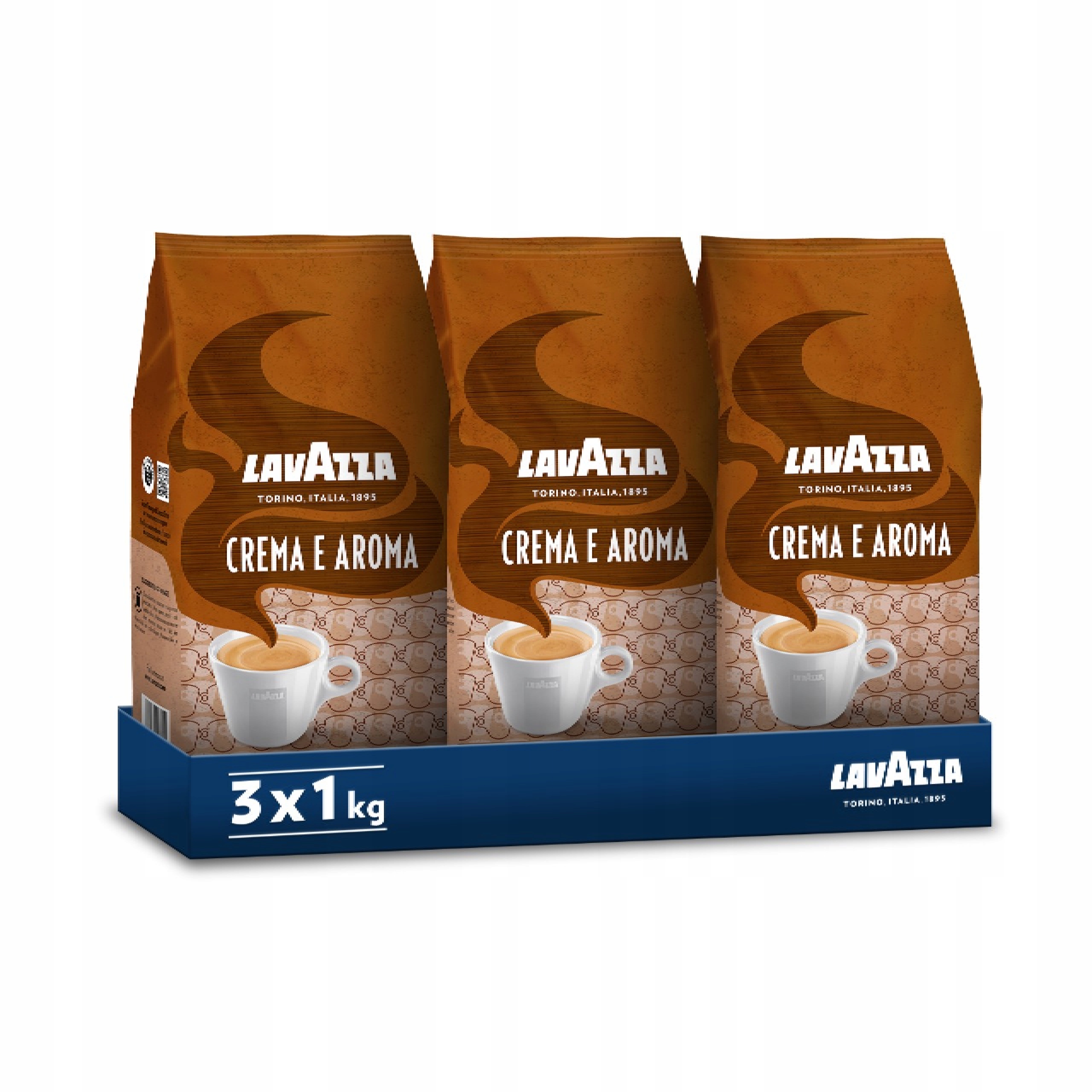 Levně Káva zrnková Lavazza Crema e Aroma 3x1 kg