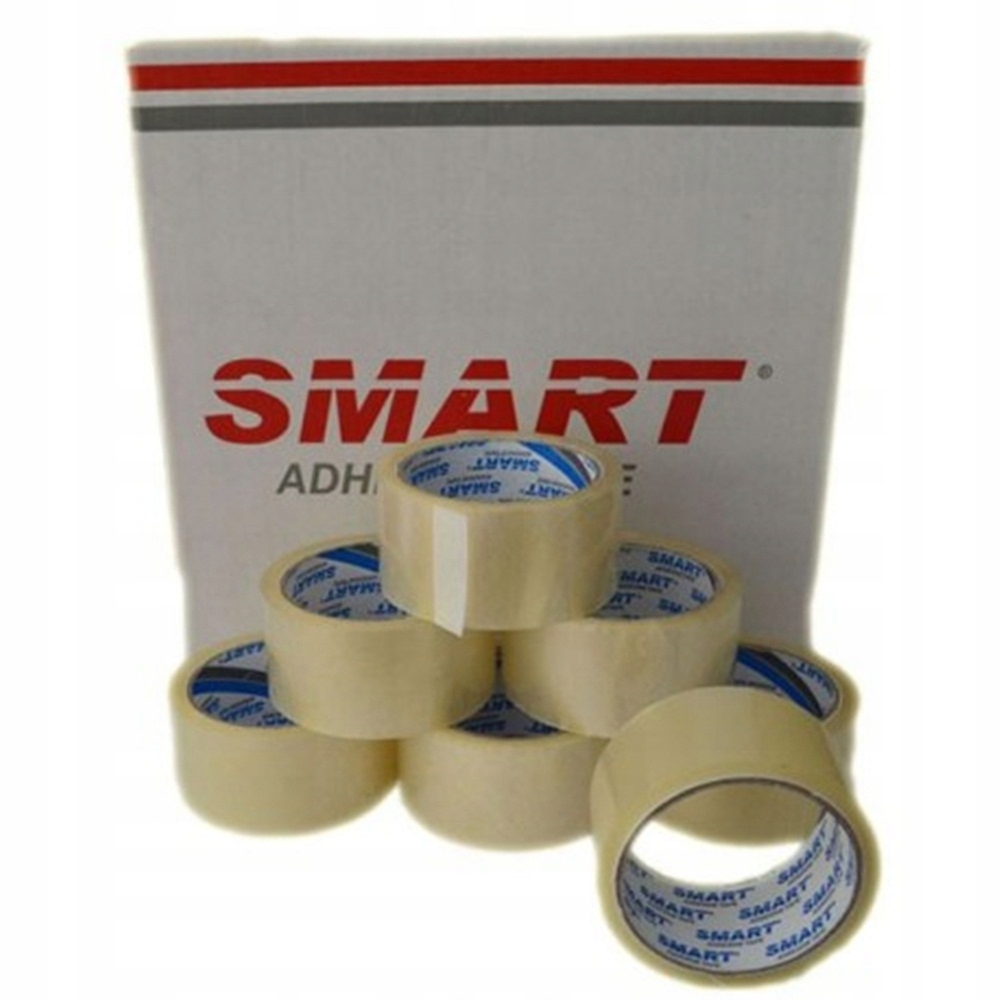 

Taśma pakowa Smart transparent 48x50 Karton