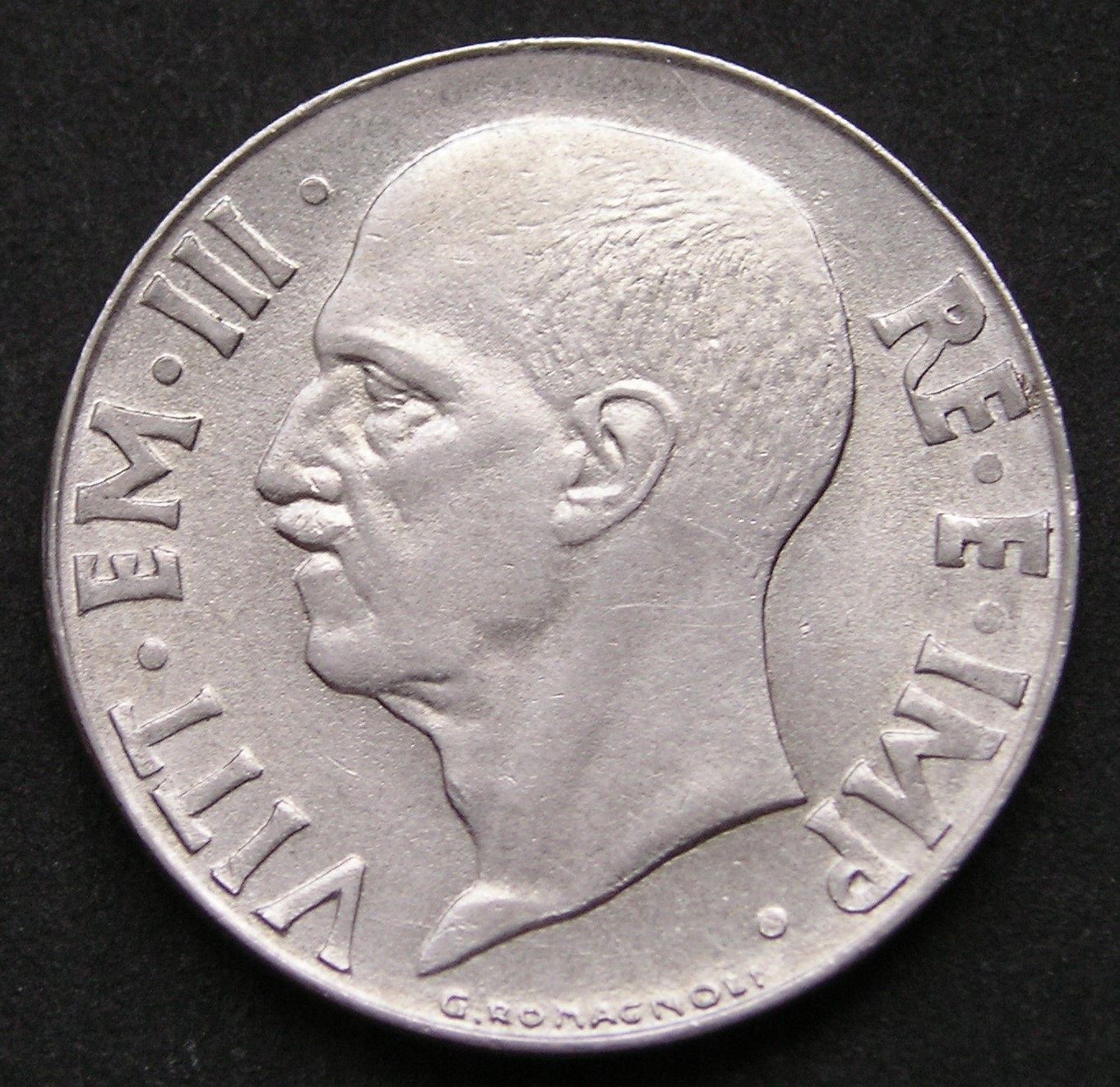 Włochy 20 centesimi 1942 - król Wiktor Emanuel III