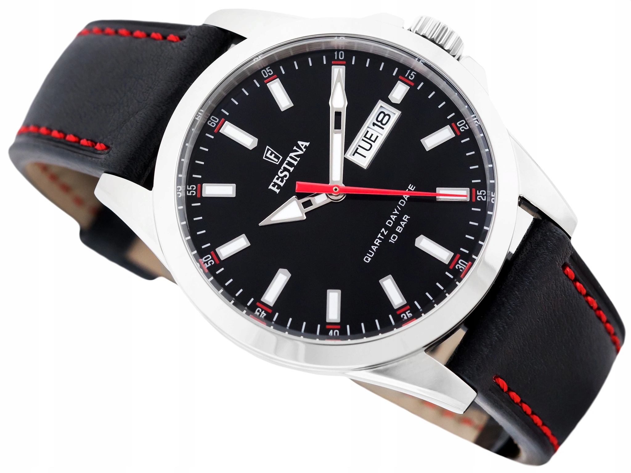 Pánské Hodinky Festina F20358/4 S Obalem, Řemínek