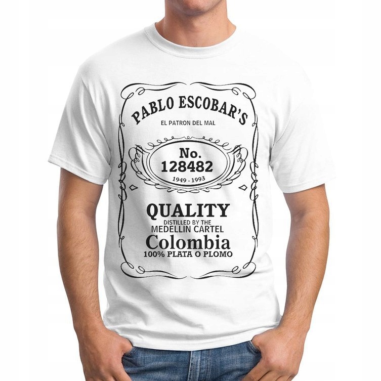 

Koszulka T-Shirt Pablo Escobar Narcos Urodziny S