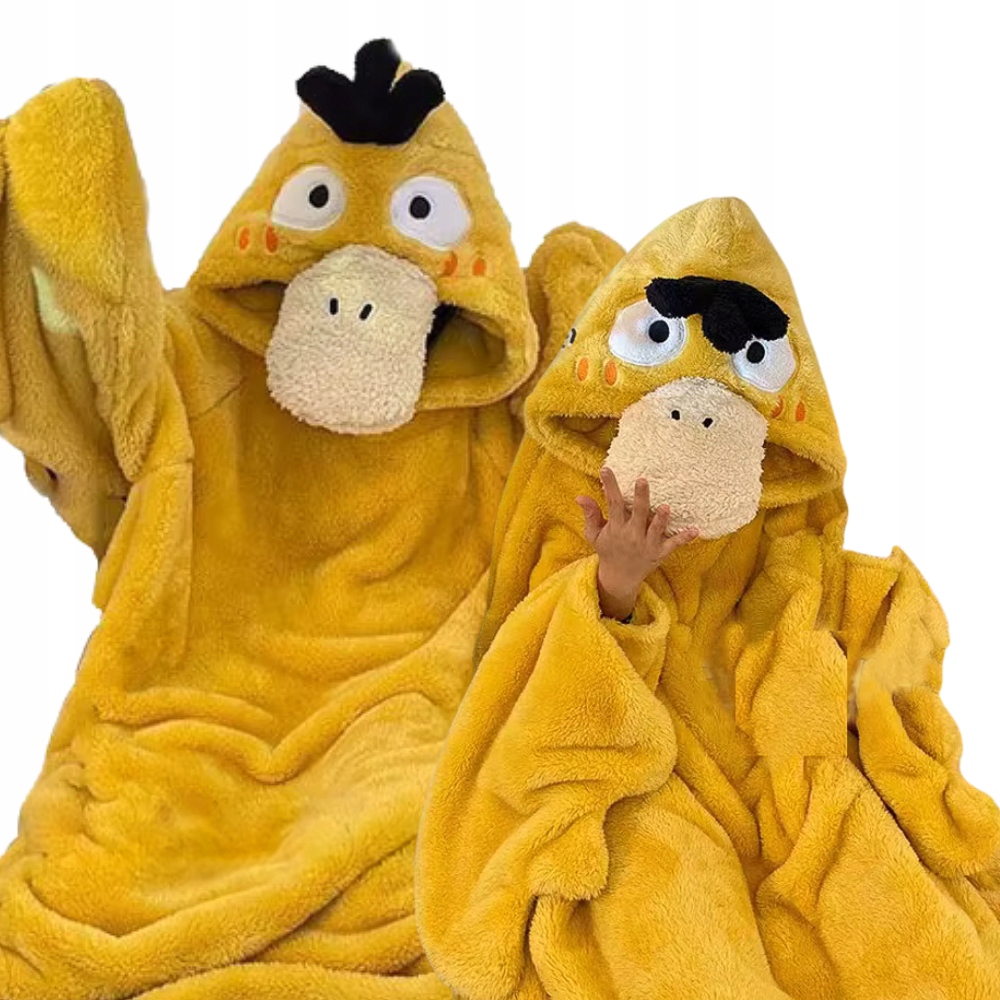 Bardzo Miękki Szlafrok Lazy Robe Pokémon Psyduck 100 cm