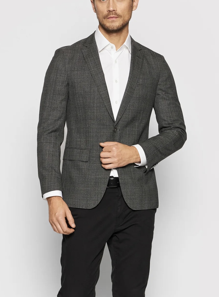 KOSZULA CALVIN KLEIN SLIM FIT LYCRA STRETCH BIAŁA L Rozmiar L