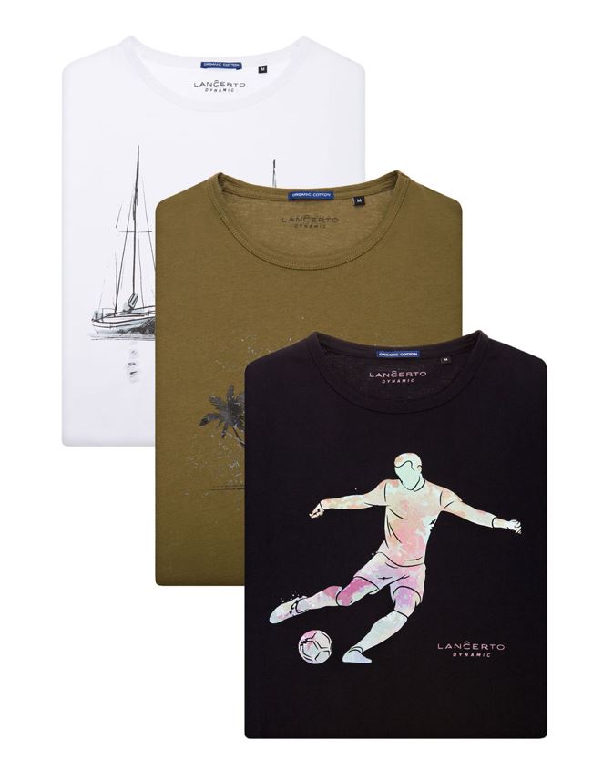 

Zestaw Koszulek T-shirt 3-Pak Lancerto L