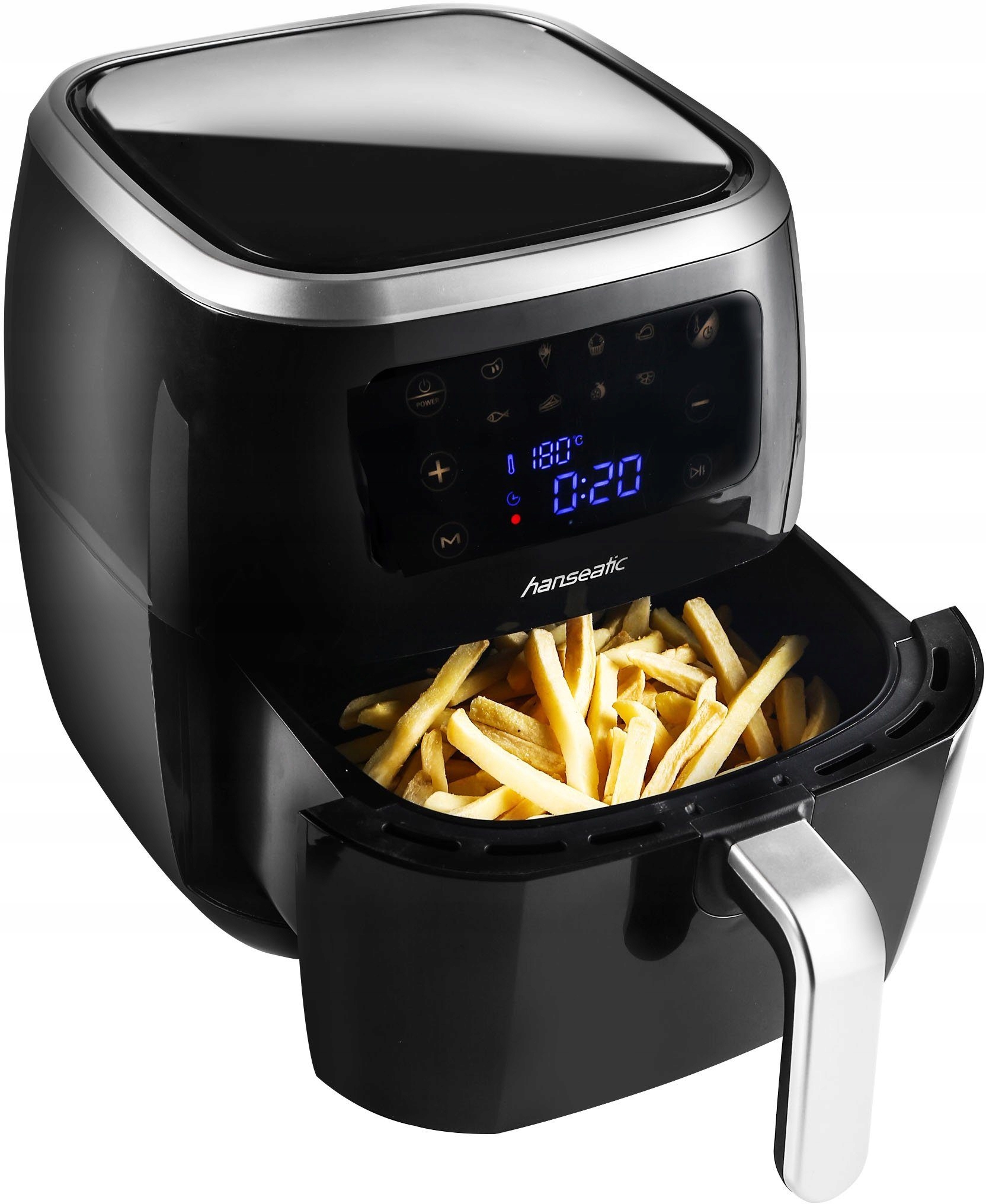 Nowy Airfryer Hanseatic HFH1800-6BD XXL 1800W 6L