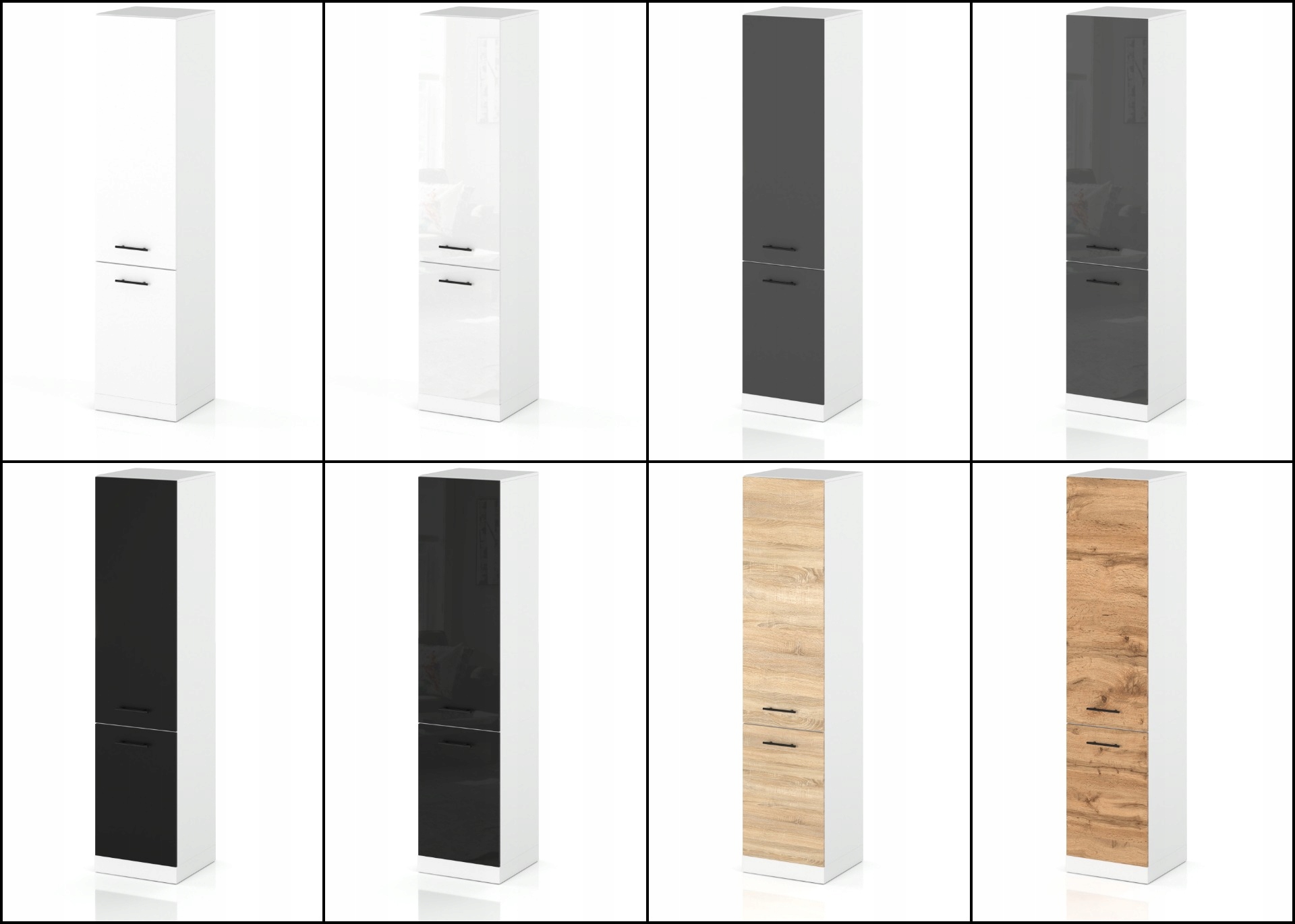 SZAFKA KUCHENNA STOJĄCA SŁUPEK KUCHENNY DOLNA DĄB SONOMA 50CM Kod producenta Słupki