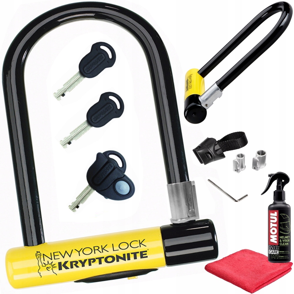 Kryptonite New York Standard U Lock 10 x 20cm K002154 za 628 z z Piotrkow Trybunalski Allegro.pl 13373407417
