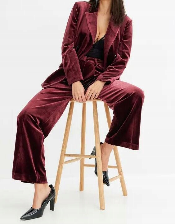 52 ŻAKIET AKSAMITNY DAMSKI Linia plus size (duże rozmiary)